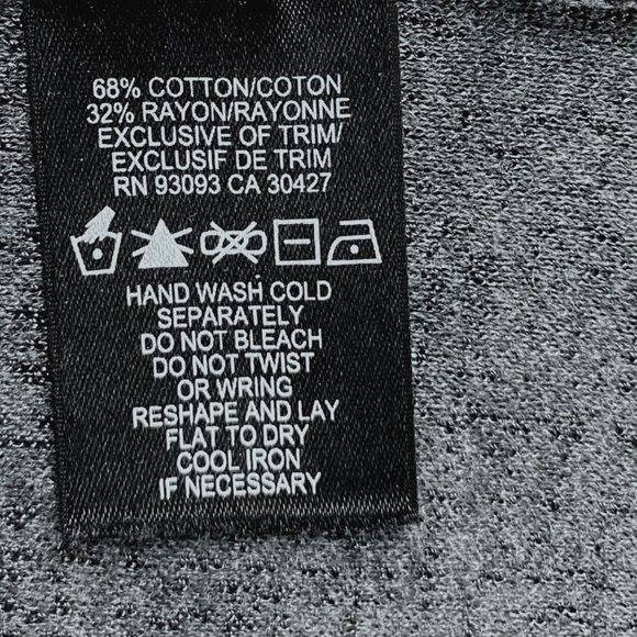 Nic & Zoe gray knit tunic,  small - Picture 10 of 11